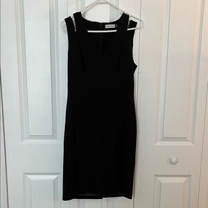 Calvin Klein Classic Black Midi Dress